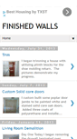 Mobile Screenshot of finishedwalls.blogspot.com