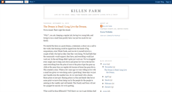 Desktop Screenshot of killenfarm.blogspot.com