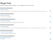 Tablet Screenshot of bflygal-trails.blogspot.com