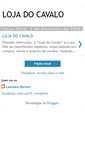 Mobile Screenshot of lojadocavalo.blogspot.com