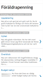 Mobile Screenshot of foraldrapenning.blogspot.com