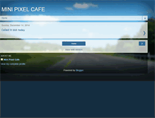 Tablet Screenshot of minipixelcafe.blogspot.com