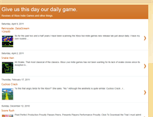 Tablet Screenshot of giveusthisdayourdailygame.blogspot.com