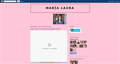 Desktop Screenshot of mlaurabargas.blogspot.com