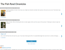 Tablet Screenshot of fishpondchronicles.blogspot.com