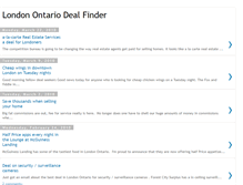 Tablet Screenshot of londonontariodealfinder.blogspot.com