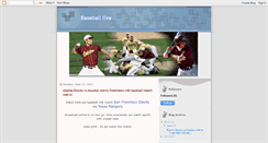 Desktop Screenshot of baseballlive65.blogspot.com