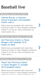 Mobile Screenshot of baseballlive65.blogspot.com