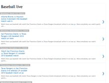 Tablet Screenshot of baseballlive65.blogspot.com