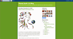 Desktop Screenshot of planetearth2point0.blogspot.com