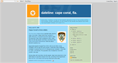 Desktop Screenshot of capecoralpeople.blogspot.com