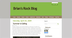 Desktop Screenshot of brianrockblog.blogspot.com