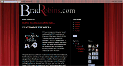 Desktop Screenshot of bradrobins.blogspot.com