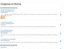 Tablet Screenshot of congresosenmurcia.blogspot.com