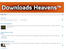 Tablet Screenshot of downloads-heaven.blogspot.com