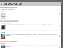 Tablet Screenshot of littlecoco.blogspot.com
