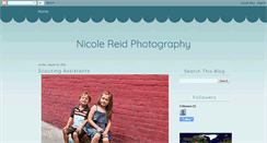 Desktop Screenshot of nicolereidphotography.blogspot.com