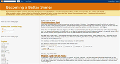 Desktop Screenshot of bettersinner.blogspot.com