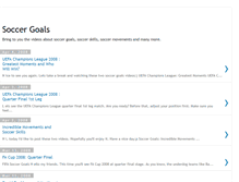Tablet Screenshot of fifasoccergoals.blogspot.com