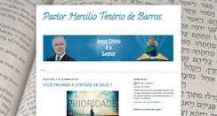 Desktop Screenshot of pastorherciliobarros.blogspot.com