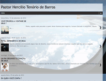 Tablet Screenshot of pastorherciliobarros.blogspot.com