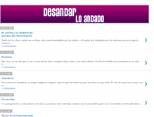 Tablet Screenshot of desandarloandado.blogspot.com