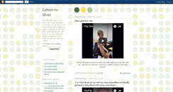 Desktop Screenshot of letters-to-mom.blogspot.com