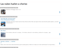 Tablet Screenshot of lasnubeshuelenachorizo.blogspot.com