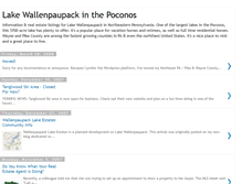 Tablet Screenshot of lakewallenpaupack.blogspot.com
