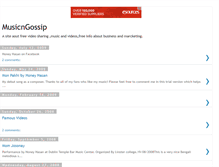 Tablet Screenshot of musicngossip.blogspot.com
