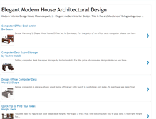 Tablet Screenshot of elegantmodernhousearchitecturaldesign.blogspot.com