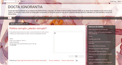 Desktop Screenshot of doctaignorantia-kgari.blogspot.com