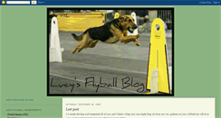 Desktop Screenshot of lucyflyball.blogspot.com