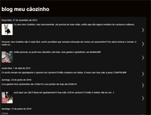 Tablet Screenshot of blogmeucozinho.blogspot.com