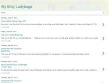 Tablet Screenshot of ittybittyladybugs.blogspot.com