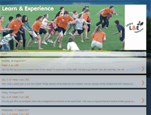 Tablet Screenshot of learnandexperience.blogspot.com