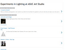 Tablet Screenshot of experimentsinlighting.blogspot.com