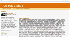 Desktop Screenshot of blogue-blague.blogspot.com