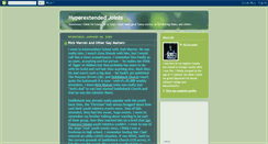 Desktop Screenshot of hyperextendedjoints.blogspot.com