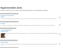 Tablet Screenshot of hyperextendedjoints.blogspot.com