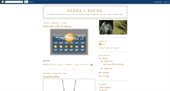 Desktop Screenshot of flora-faunaboutique.blogspot.com