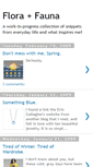 Mobile Screenshot of flora-faunaboutique.blogspot.com