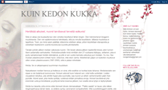Desktop Screenshot of kuinkedonkukka.blogspot.com