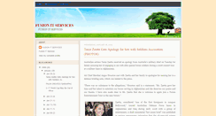 Desktop Screenshot of fusionitservices.blogspot.com