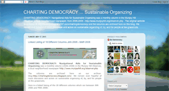 Desktop Screenshot of chartingdemocracy.blogspot.com