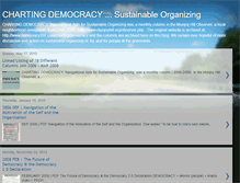 Tablet Screenshot of chartingdemocracy.blogspot.com