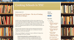 Desktop Screenshot of cookingschoolsnyc.blogspot.com