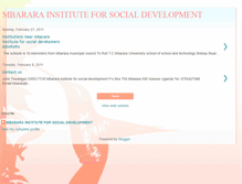 Tablet Screenshot of mbararainstitute.blogspot.com