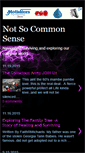 Mobile Screenshot of notsocommonsense-faithmichaels.blogspot.com