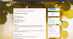 Desktop Screenshot of lenguacastellanaier.blogspot.com